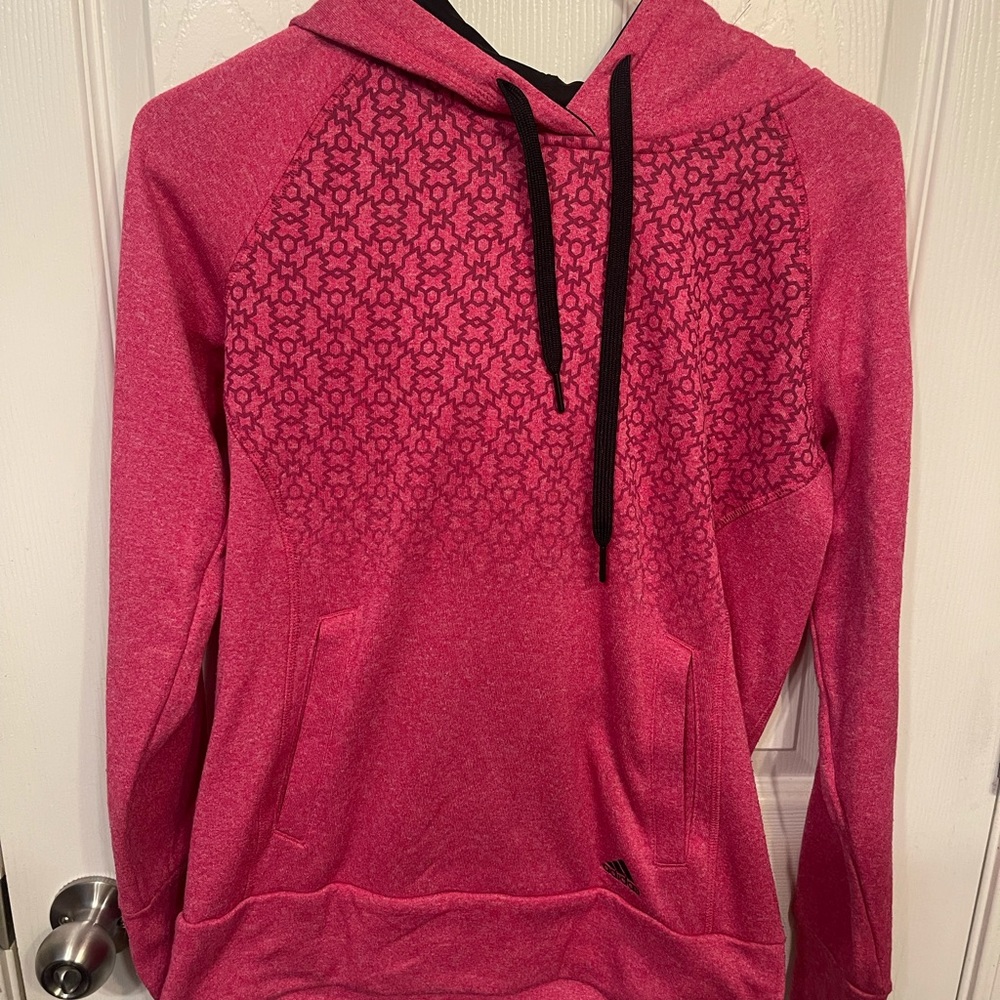 Adidas pink hoodie